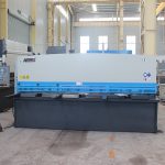 ភាពជាក់លាក់ខ្ពស់ QC11y-16 * 6000 ម៉ាស៊ីនកាត់ធារាសាស្ត្រប្រភេទកាត់កង